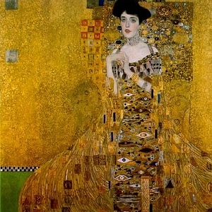 1. Adela Bloch-Bauer I (Gustav Klimt)